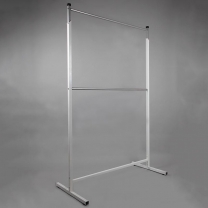 Стойка напольная для магазина, белая A-СТ-125Н-Л(бел)