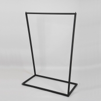 Вешало "Диагональ" высота 1400 мм, цвет черный муар A-СТ-156-Л