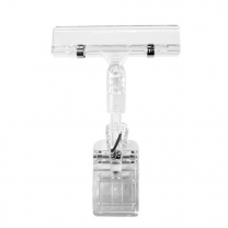 Держатель таблички с зажимом на трубу MD-DT.016.00