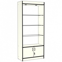 Витрина широкая, без задней стенки, для магазина В-162