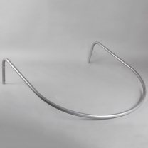 Примерочная полукруглая для магазина одежды П-109-Л(сер)