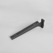 Полкодержатель для перфорации с двойным зацепом правый 2253DX(черн)