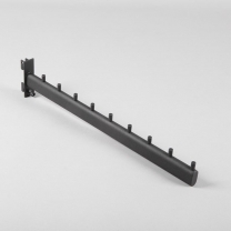 Кронштейн для перфорации прямой 9 штырьков 2260B(черн)