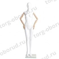 Манекен женский с деревянными руками для магазина одежды MD-Jess 02