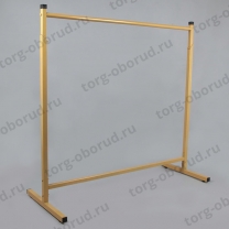 Стойка вешалка (вешало) напольная для одежды, золотая A-СТ-107Н-Л(зол)