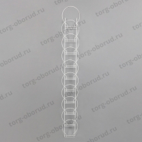 Торговая решетка (сетка) для шапок при оборудовании магазина, белая Реш-11Т