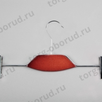 Вешалка для одежды с зажимами в магазин и для дома SHL030(красн)