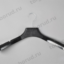 Плечики из пластика для одежды, цвет черный В-216(черн)