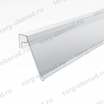 Ценникодержатель для крепления на корзины из металлических прутьев KE39-TR-1000