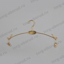 Вешалка с зажимами для одежды с силиконовыми накладками 8011(силикон)