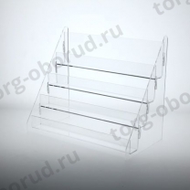 Подставка из оргстекла разборная для открыток SP-14-400-4