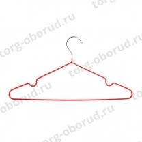 Вешалка - плечики обрезиненные, для магазина одежды A04XL(красн)