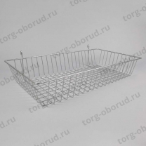Корзина сетчатая на торговую решетку для магазина 18101Т