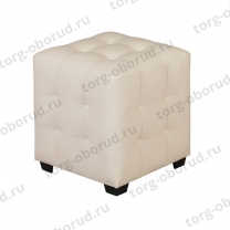 Банкетка (пуфик) в форме куба, для магазина BN-007L(беж)