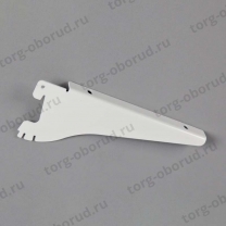 Полкодержатель с регулировкой угла наклона левый, система Базис 2247SX-200(бел)