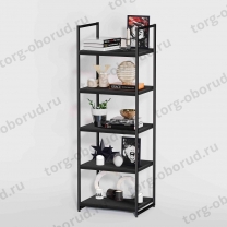 Стеллаж напольный для магазина с полками A1760-20(ч/ч)