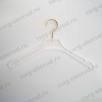 Плечики для одежды пластиковые прозрачные ТМ-11