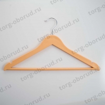 Плечики пластиковые с перекладиной для одежды В-218(бук)