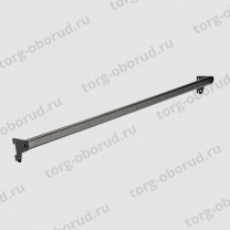 Вешало навесное для оборудования магазина, черное 2246A-К(черн)