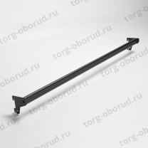 Вешало навесное для оборудования магазина, черное 2246B-К(черн)