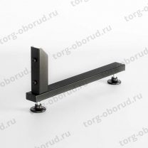 Опора односторонняя для системы Базис, черная TPQ7-38-К(черн)