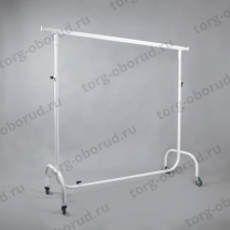 Вешало регулируемое напольное, для одежды, цвет белый СТ-014Н-Л(бел)
