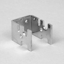 Крепление для настенной торговой решетки (сетки) хромированной для оборудования магазина, MS2-19K