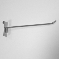 Крючок для решетки (сетки) хромированный для оборудования магазина. (длина 250мм, хром) , G5005A