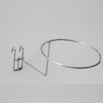 Крючок под шапку для решетки (сетки) хромированный для оборудования магазина 8613