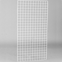 Торговая решетка (сетка) для оборудования магазина, 1780х830 мм, толщина 2.5 мм, белая, Реш-3Т