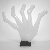 Манекен формы: ноги женские, плстик, цвет белый, М-707