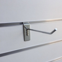 Крюк 150мм, хром, на торговую панель для оборудования магазинов K06-150-К