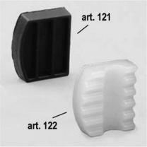 Вкладыш к типу 51,55, пластик черный и белый, JOK-52 к торговой системе крепления труб джокер(joker) JOK-52