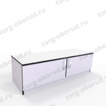 Накопитель (тумба) для торгового магазина 360х1200х420 мм Н-35-Д(бел)