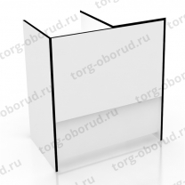 Прилавок торговый расчетно-кассовый для магазина 900Х850х500 мм ПР-35
