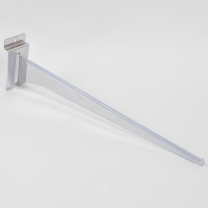 Кронштейн под полку 255 мм, хром к торговой панели для оборудования магазинов 8110