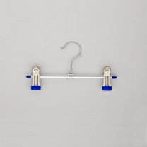 Вешалка плечики с зажимом для одежды металлическая с прищепками для брюк, 200 мм 8868