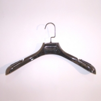 Вешалка плечики для верхней одежды, пластиковая, зимняя, 450 мм, серебристая, размер одежды: 48-50(L). G805C