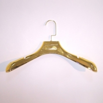 Вешалка плечики для верхней одежды, пластиковая, зимняя, 400 мм, золотистая, размер одежды: 40-42(S). G806B