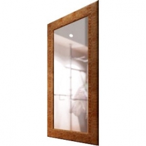 Зеркало в декоративной раме, настенное, нерегулируемое, в полный рост, для магазина одежды или прихожей, 1800х900мм, МДФ, оклеенный пленкой ПВХ. MD-MIR.100C.PVH