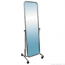 Зеркало напольное, регулируемое, в полный рост, 1600х510мм, цвет хром. MD-ST 294
