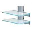 Стеклянные полки для торговых панелей